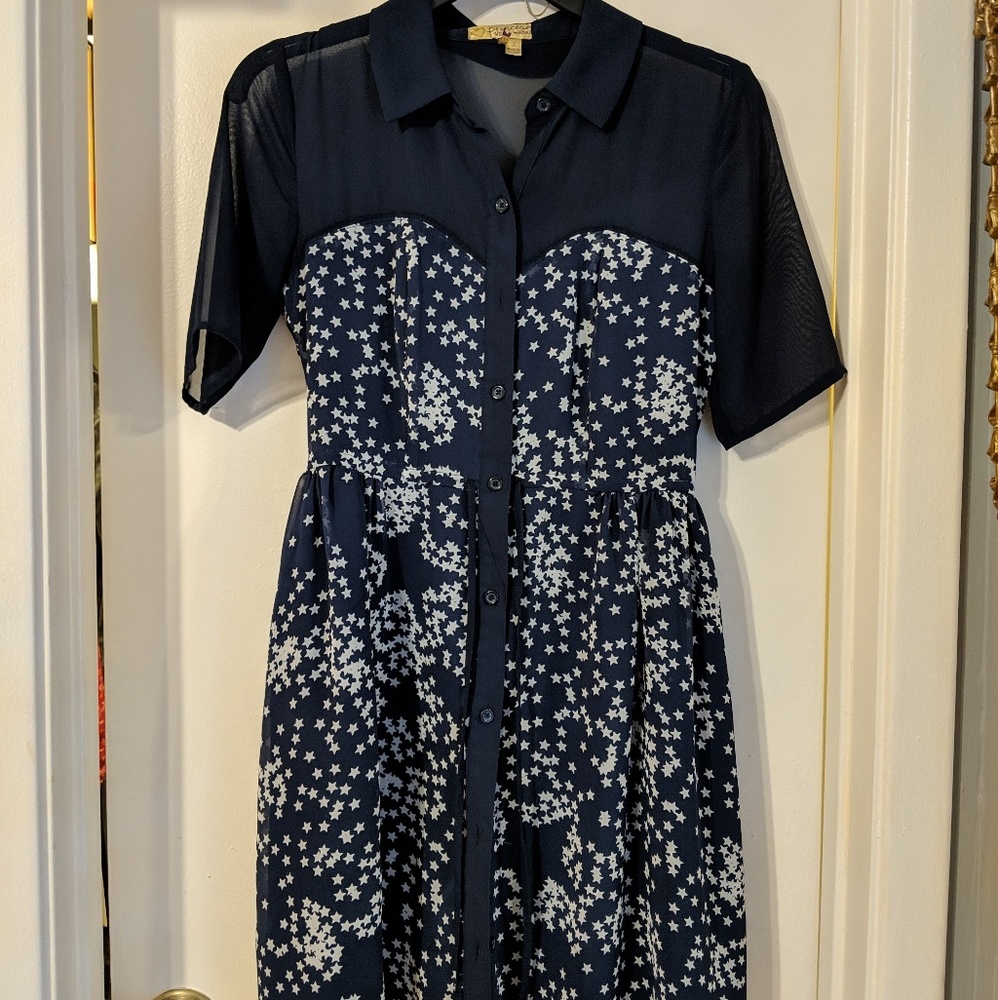 *last week, offers accepted* collared star dress